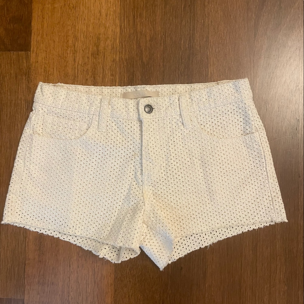 Joe’s eyelet shorts